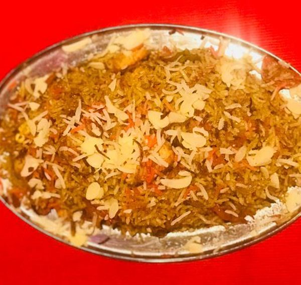 Salmon Biryani
